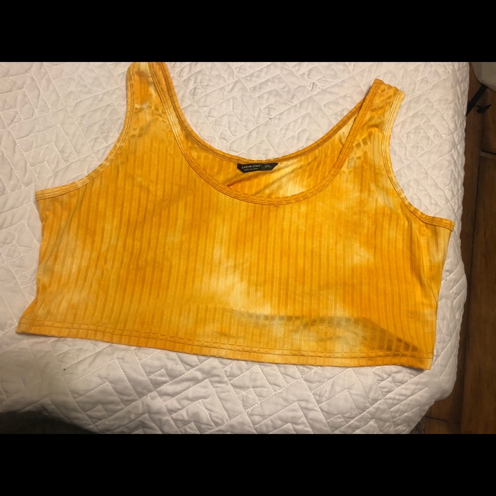 Tie dye crop top